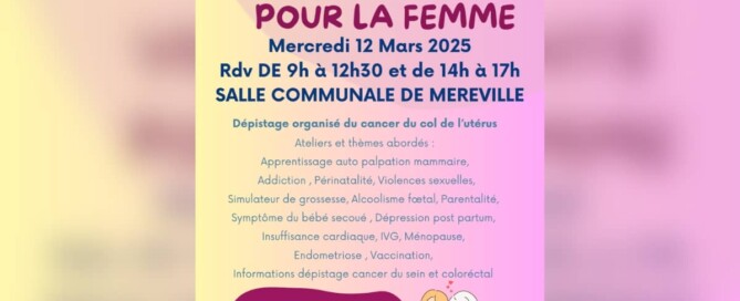 Journée de la femme 2025 - Prévention