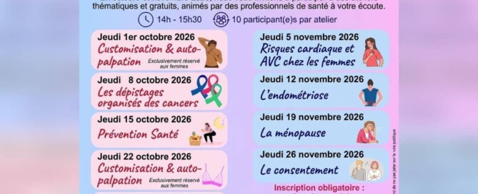 ateliers Parcours santé des femmes CPTS